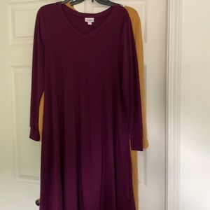 Set of 2 “Emily’s” long sleeve A line dress